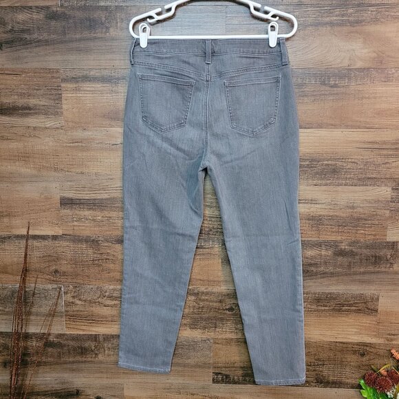 Chico's Jeans Women 8 R So Slimming Girlfriend Slim Ankle Mid Rise Tummy Control - Picture 2 of 12